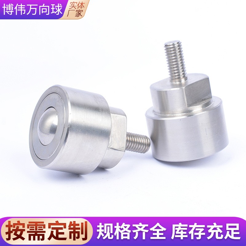 重载钢制螺杆式万向球